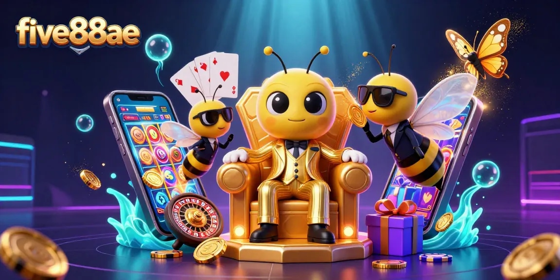 Experience high-stakes gaming at five88ae with unique character interactions and dynamic slot elements.
