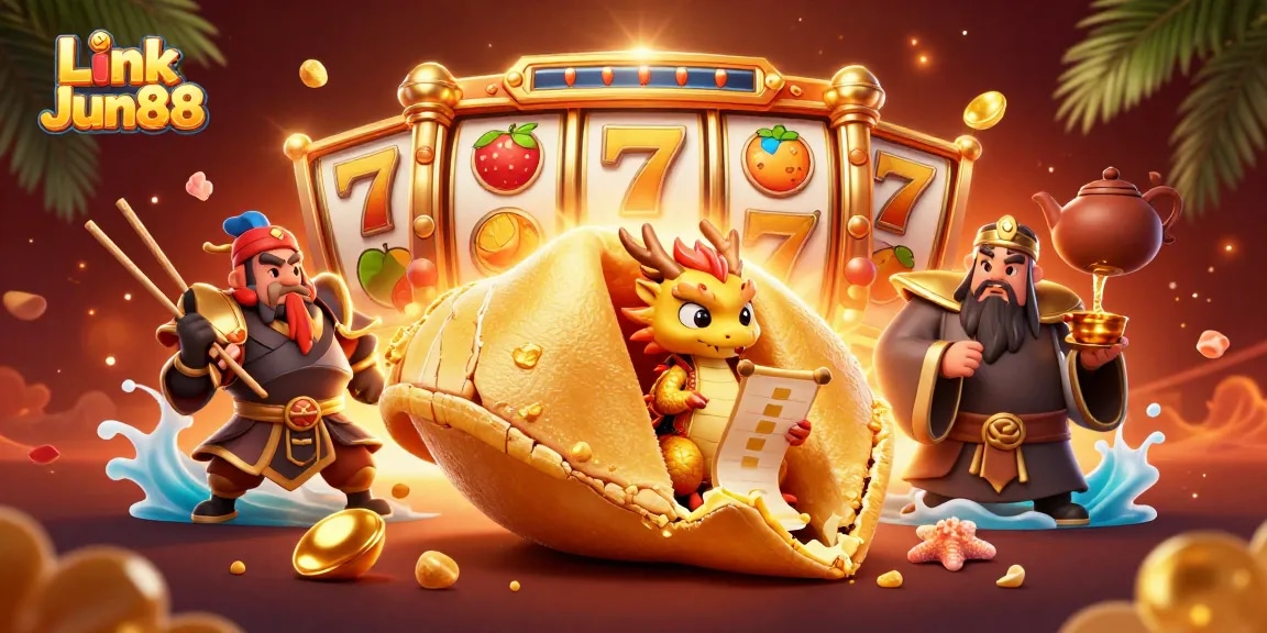 Spin and win with Link Jun88's slot machines, showcasing vibrant riches and thrilling gameplay.