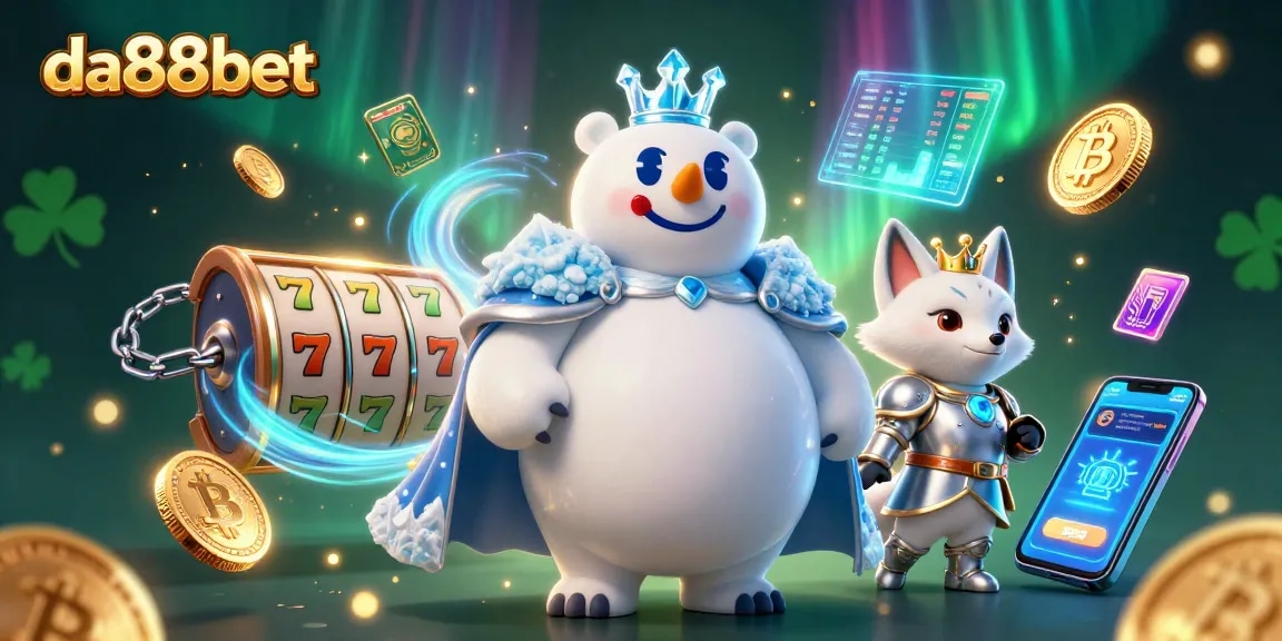 Experience thrilling gameplay at da88bet with slot games featuring vibrant characters and cryptocurrencies.