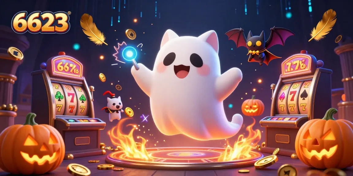 Spin the reels at 6623's haunted casino mansion with ghostly charm and vibrant gameplay.