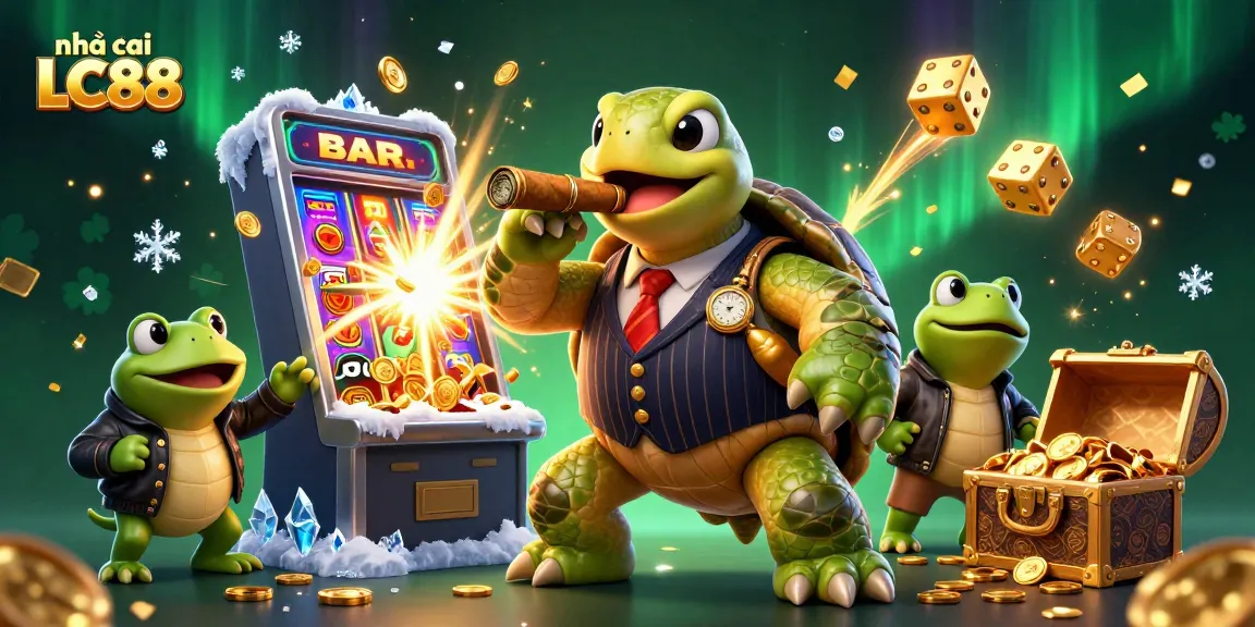Engage with the excitement of nhà cái LC88 at a vibrant casino scene bursting with action.