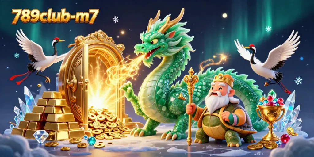 Experience thrilling gameplay with 789club-m7 featuring vibrant casino elements and mythical characters.