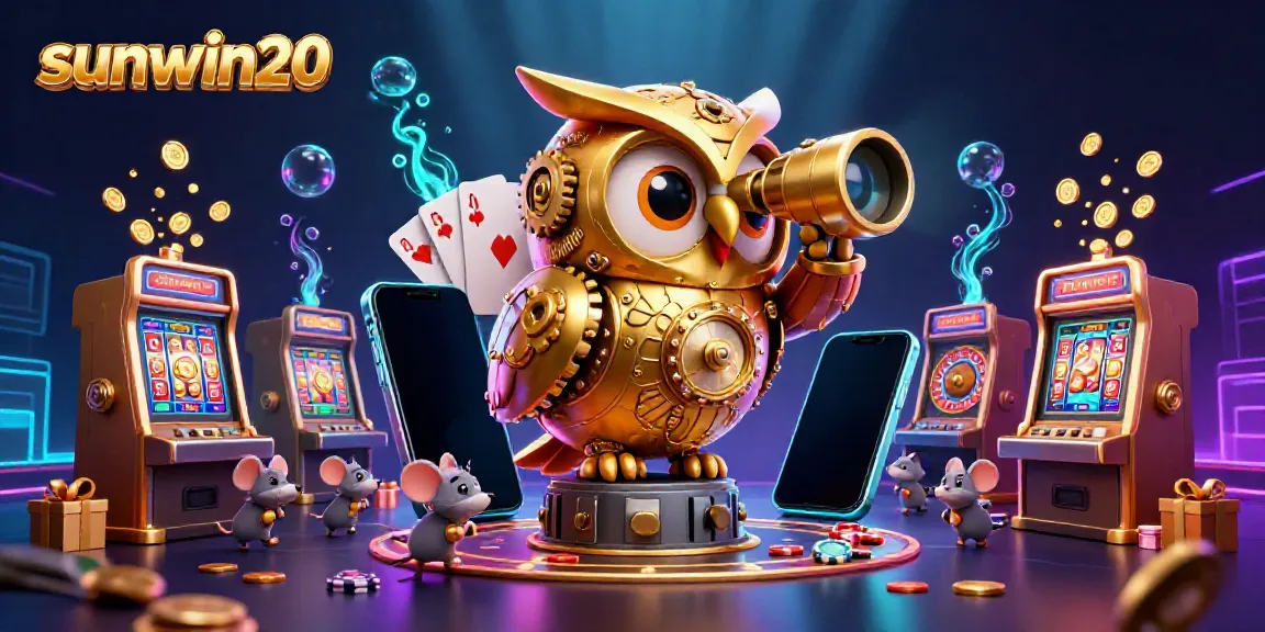 Experience thrilling gameplay at sunwin20 with a vibrant, dynamic casino scene showcasing engaging slot elements.