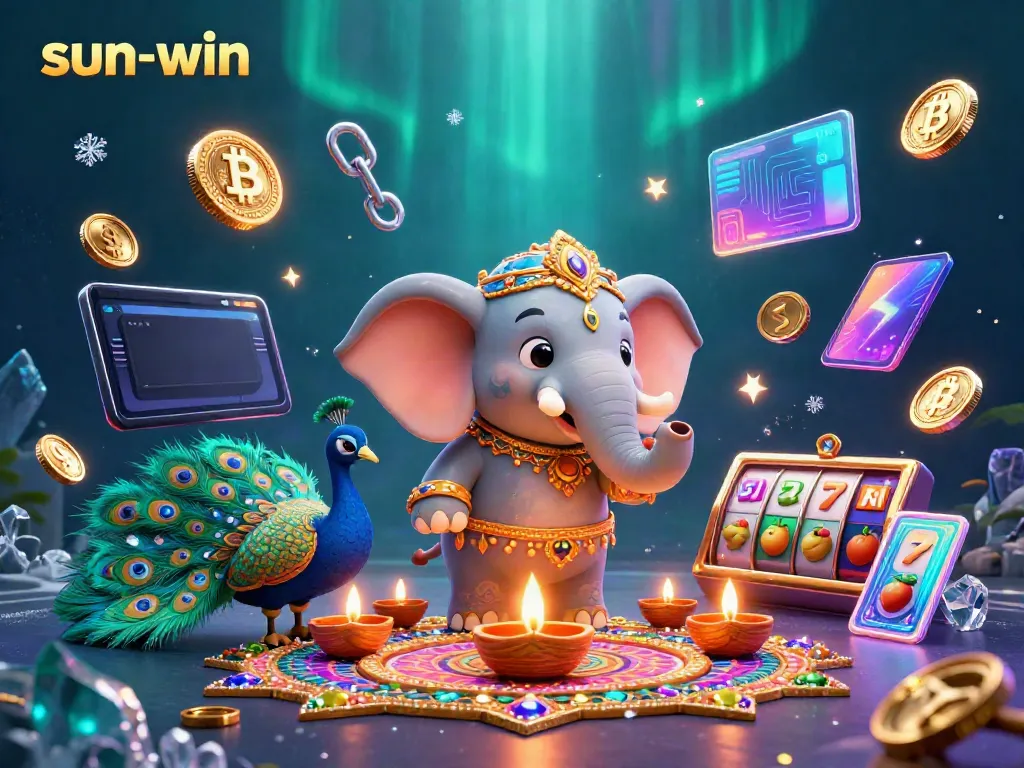 Experience exciting gameplay at sun-win with the vibrant, immersive casino scene.