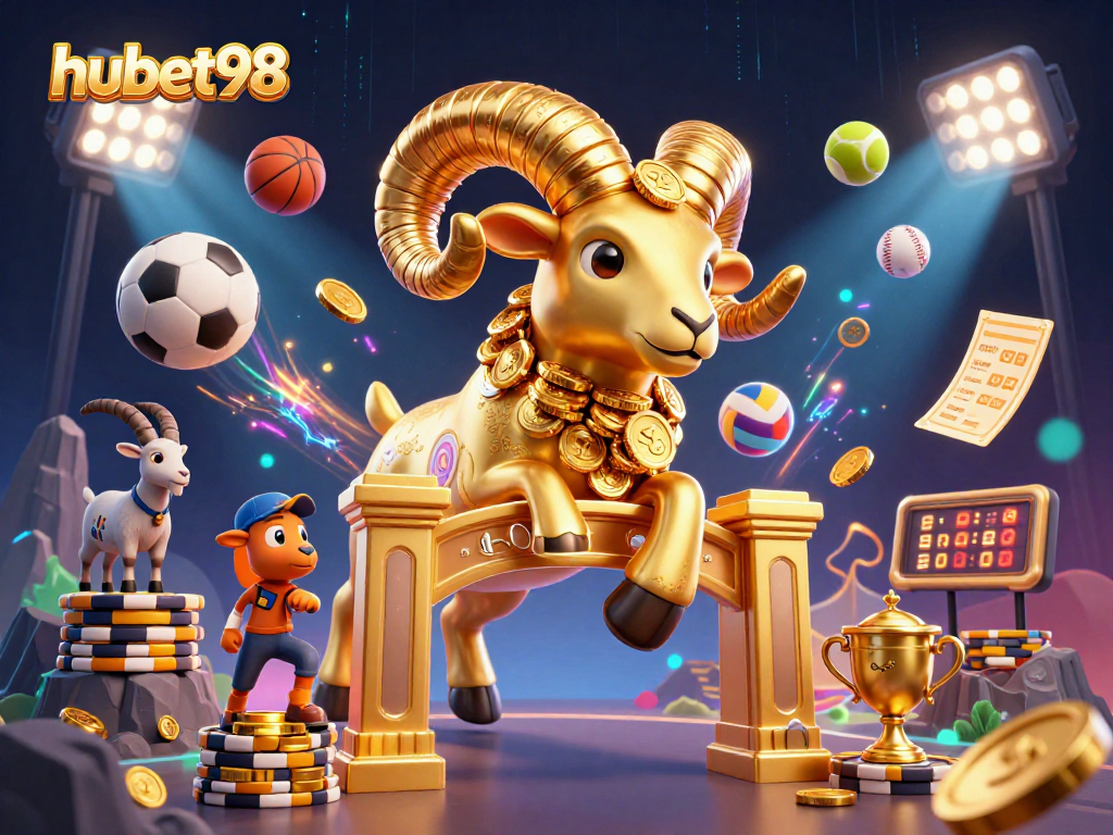 Experience winning excitement at hubet98, where massive golden players compete amid dynamic sports action.