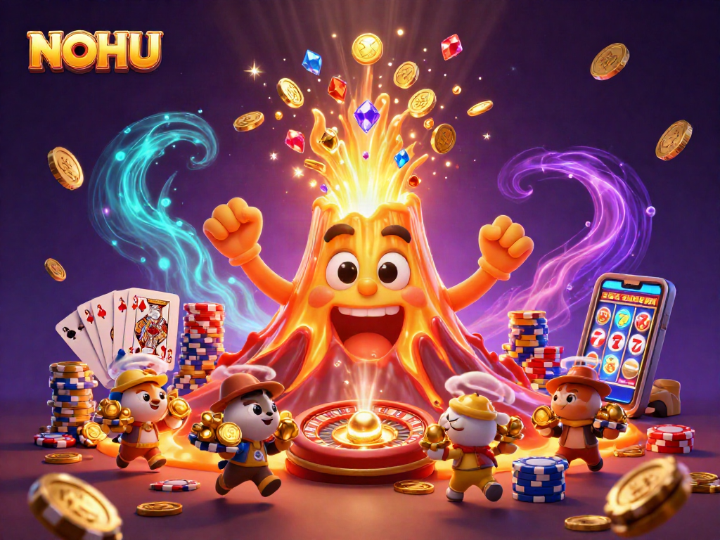 Experience thrilling jackpots at NOHU with vibrant treasures and exhilarating game elements!