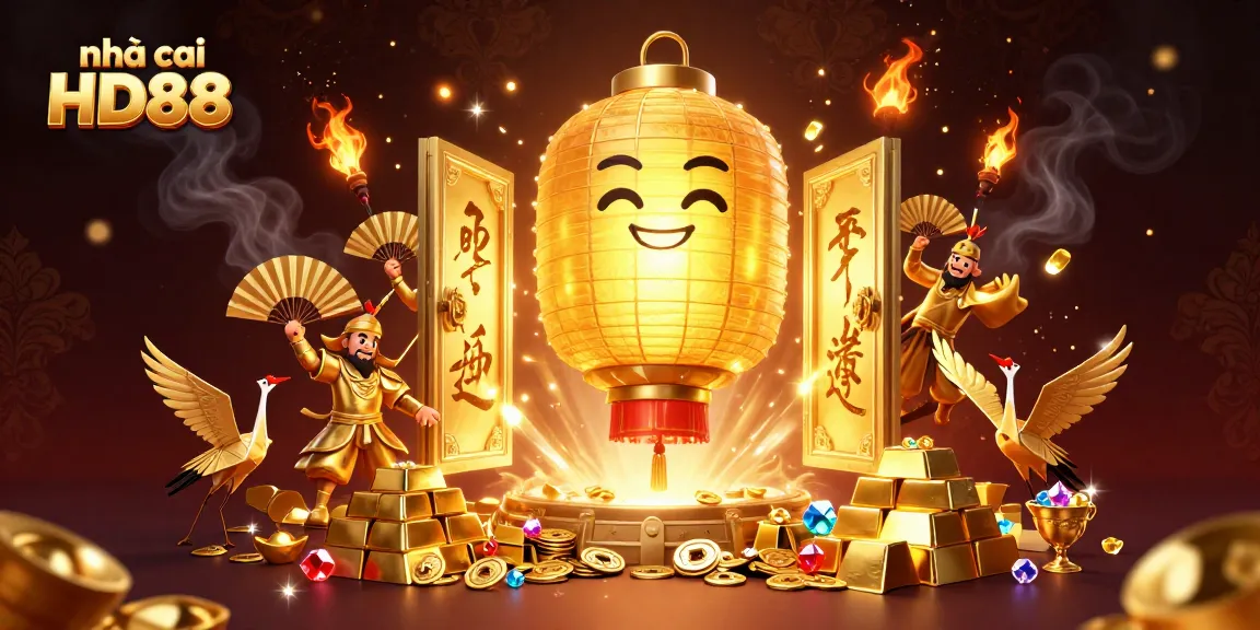Experience the magic of nhà cái HD88 as the golden lantern spirit brightens the online casino ambiance.