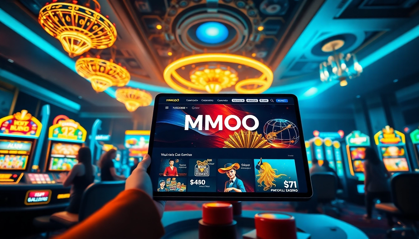 Engaging online casino experience at MMOO with vibrant graphics and exciting gameplay.