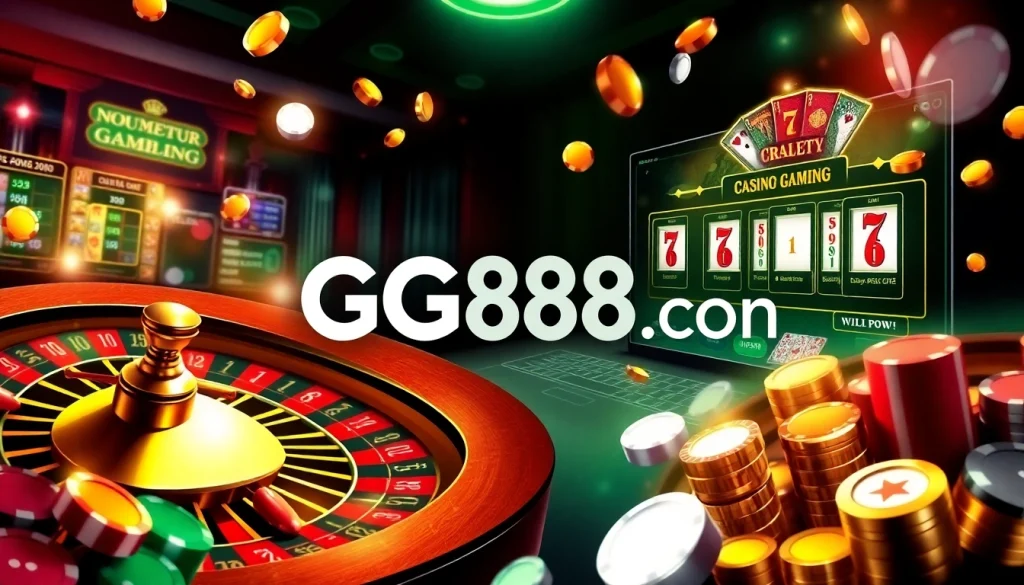 Experience thrilling moments at gg88 com with vibrant casino games, slots, and roulette.