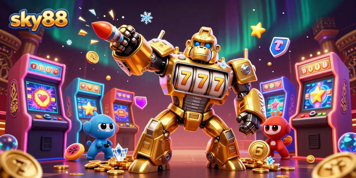 Engage with the sky88 gaming experience through vibrant slots and dynamic characters.