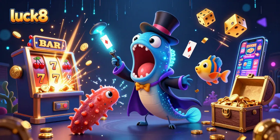 Witness the luck8 deep-sea casino spectacle with magical tricks and dazzling winnings!
